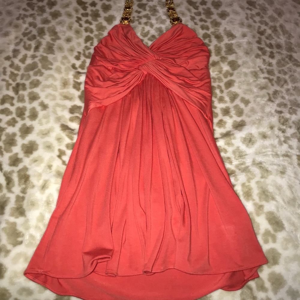 SKY top with Jewel neck